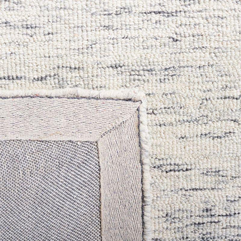 Abstract ABT478 Hand Tufted Area Rug - Gray/Ivory - 6'x6' - Safavieh.