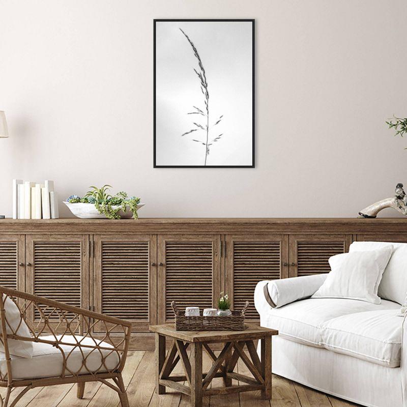 23" x 33" Amid The Flowers by Teis Albers Framed Canvas Wall Art Print - Amanti Art