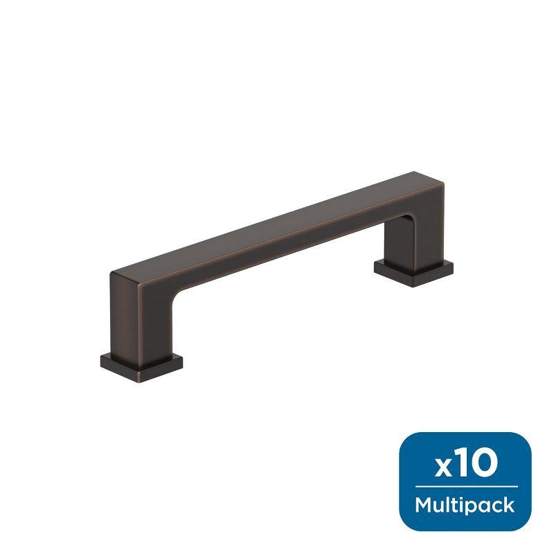 Oil Rubbed Bronze Cabinet Pulls with Mounting Hardware, 10 Pack