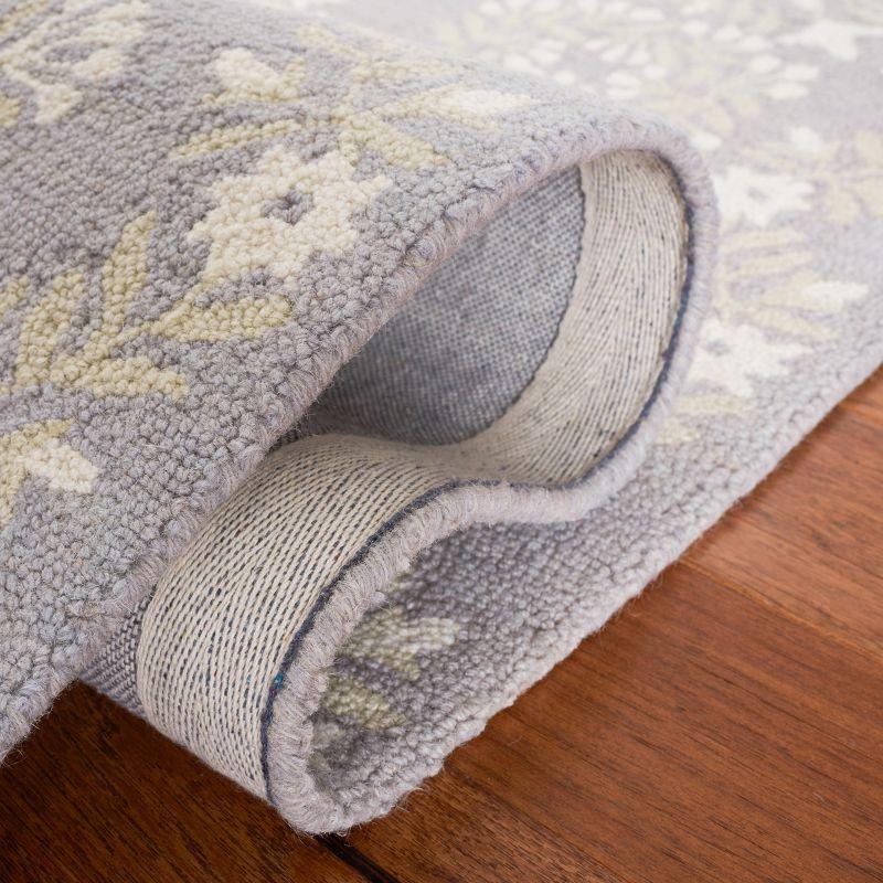Empire EM826 Hand Tufted Area Rug - Grey/Green - 5'x8' - Safavieh.