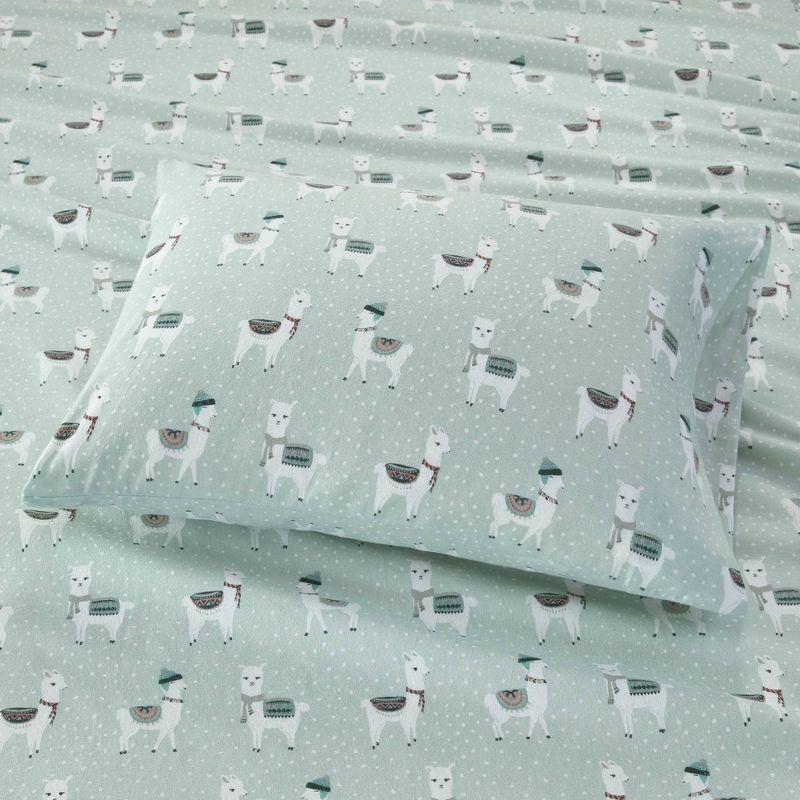 Cozy Flannel 100% Cotton Sheet Set