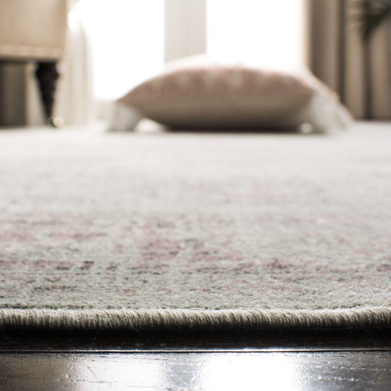 Vintage VTG117 Power Loomed Indoor Skid-Resistant Runner Rug - Taupe - 2'2"x8' - Safavieh