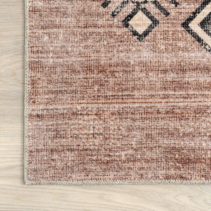 Lauren Liess x Rugs USA - Sagebrush Geometric Machine Washable Indoor Area Rug