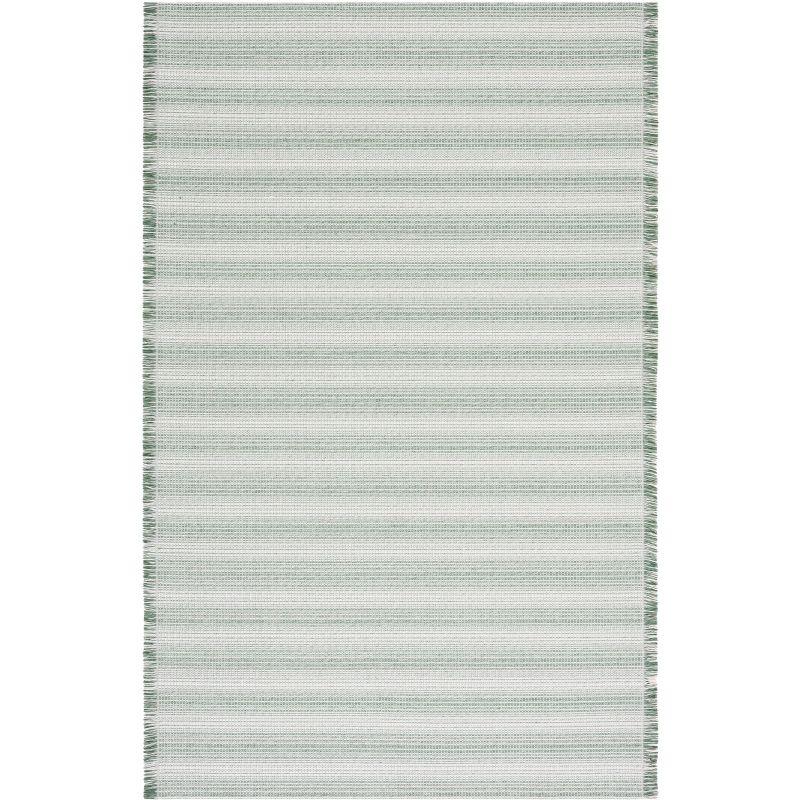 Augustine AGT501 Machine Made Indoor Area Rug - Ivory/Green - 8'x10' - Safavieh