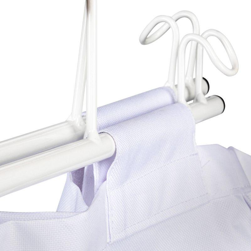 Household Essentials Rolling Laundry Hamper with Handles