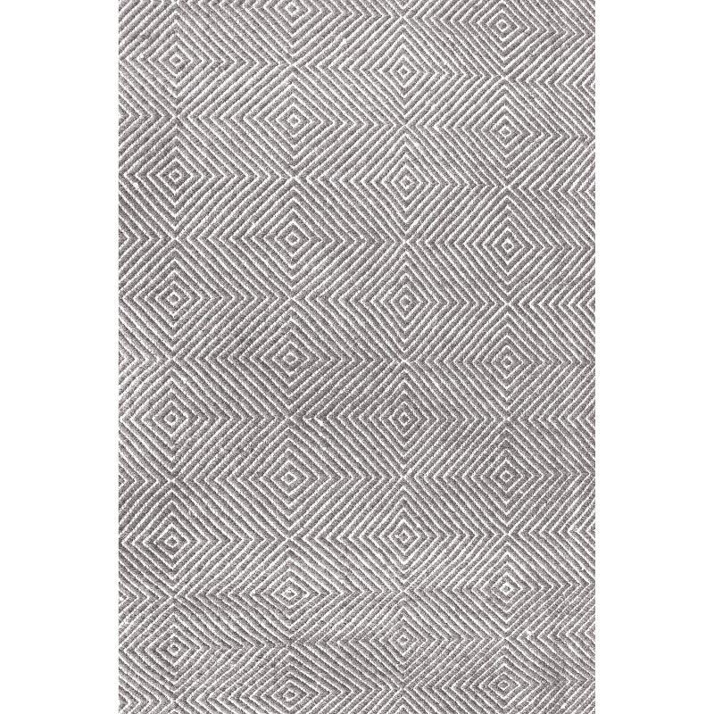 Nuloom Ago Geometric Wool Indoor Area Rug