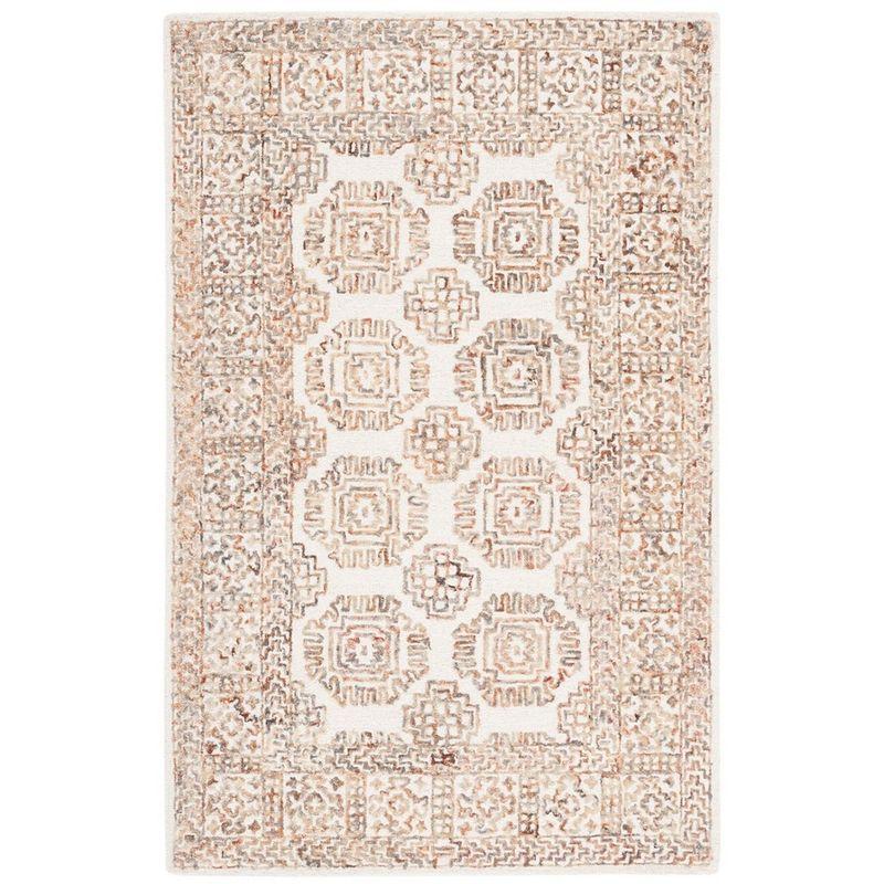Aspen APN132 Hand Tufted Area Rug  - Ivory/Sage - 3'x5' - Safavieh.