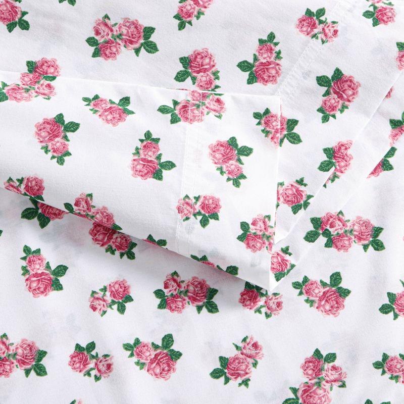 Betsey Johnson Printed Cotton Percale Cotton Sheet Sets