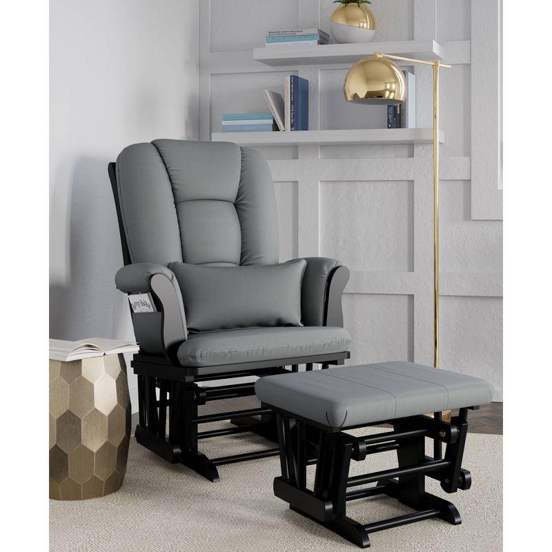 Tuscany Glider with Nursery Chair & Ottoman Set