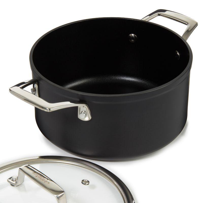 BergHOFF Essentials Non-stick Hard Anodized Covered Stockpot, Black