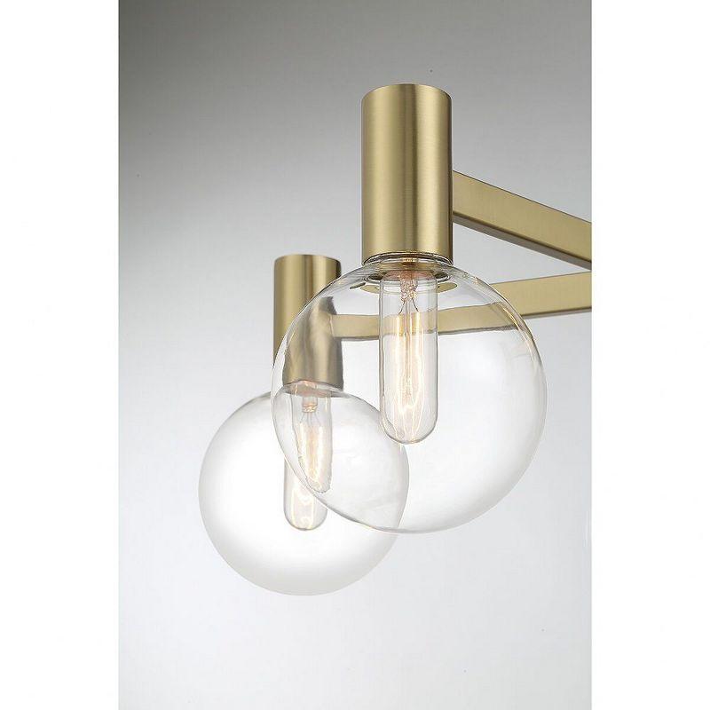 Savoy House Wright 5 - Light Chandelier in  Warm Brass