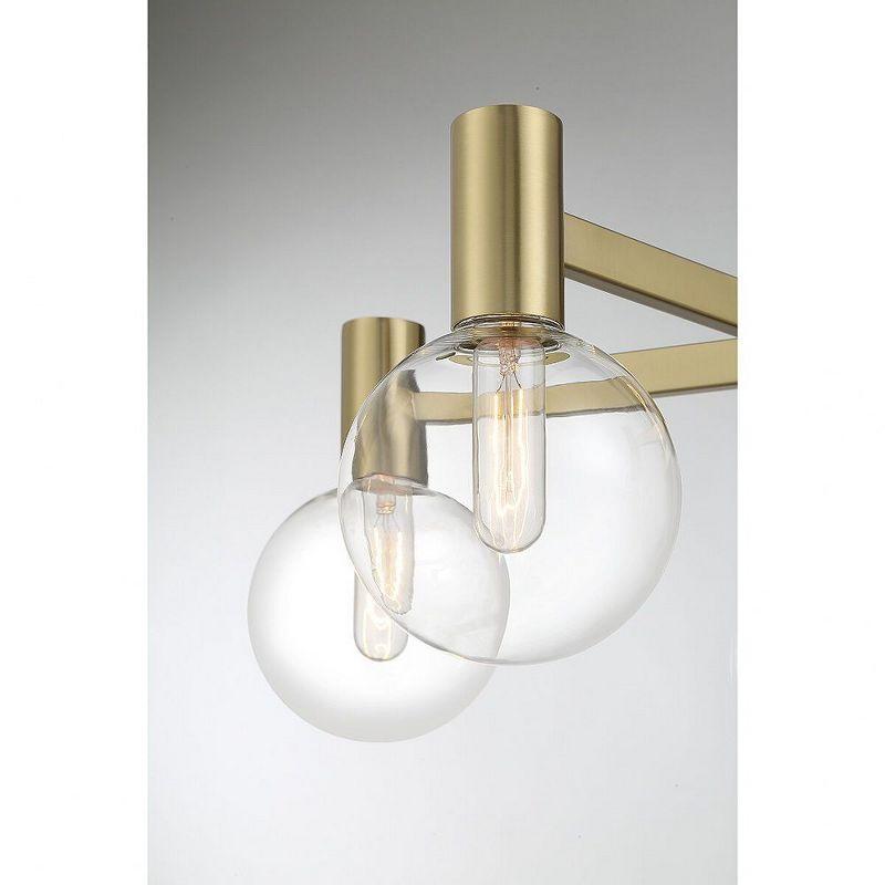 Savoy House Wright 5 - Light Chandelier in  Warm Brass