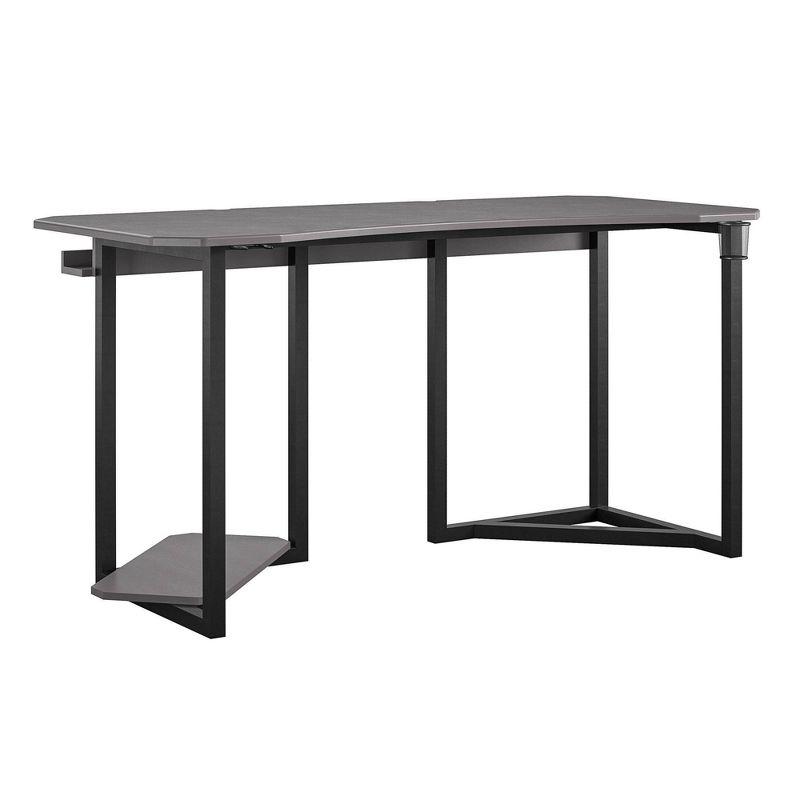 Quest Gaming Desk with CPU Stand