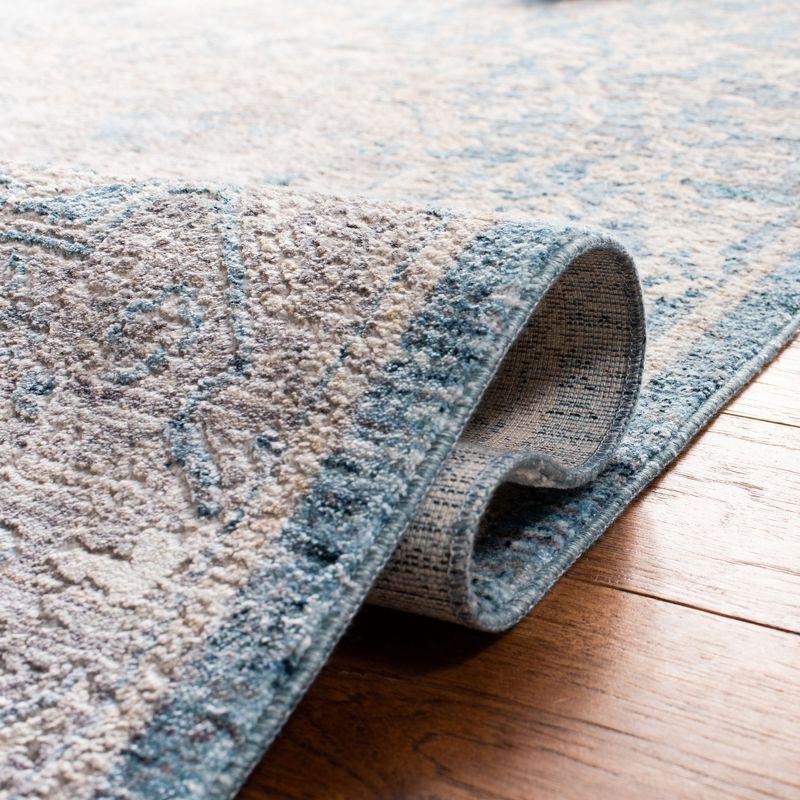 Dream DRM412 Power Loomed Indoor Area Rug - Blue/Grey - 8'x10' - Safavieh