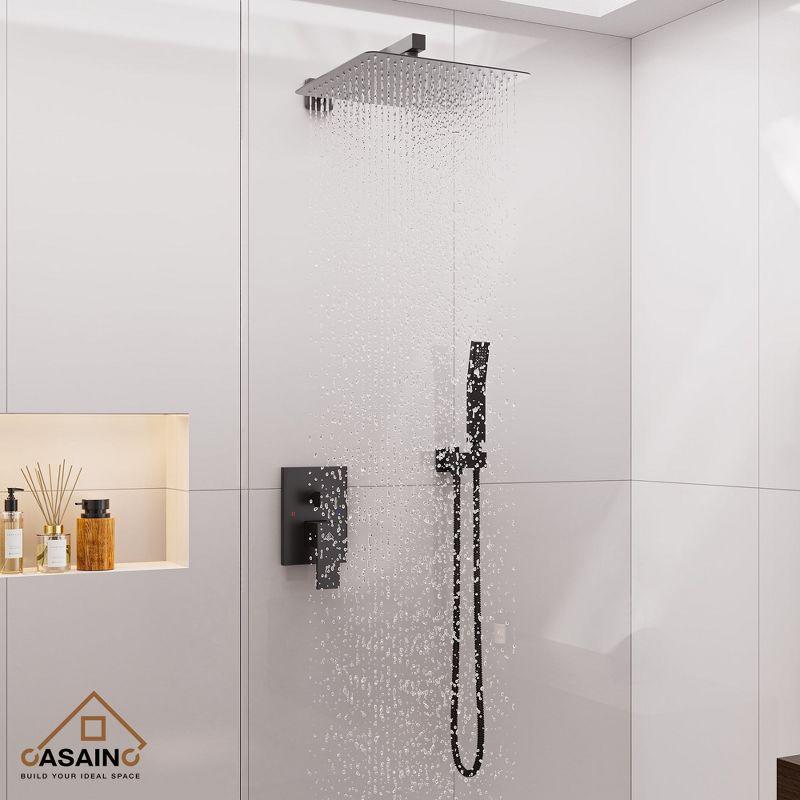 Shower Faucets & Systems All-In-One Kit with Rough in-Valve