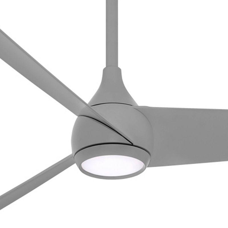 Minka Aire 52'' 3 - Blade LED Smart Standard Ceiling Fan with Remote Control and Light Kit Included