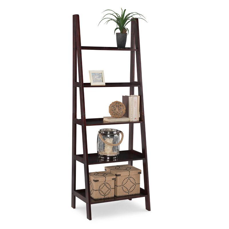 Acadia Ladder Bookshelf - Linon