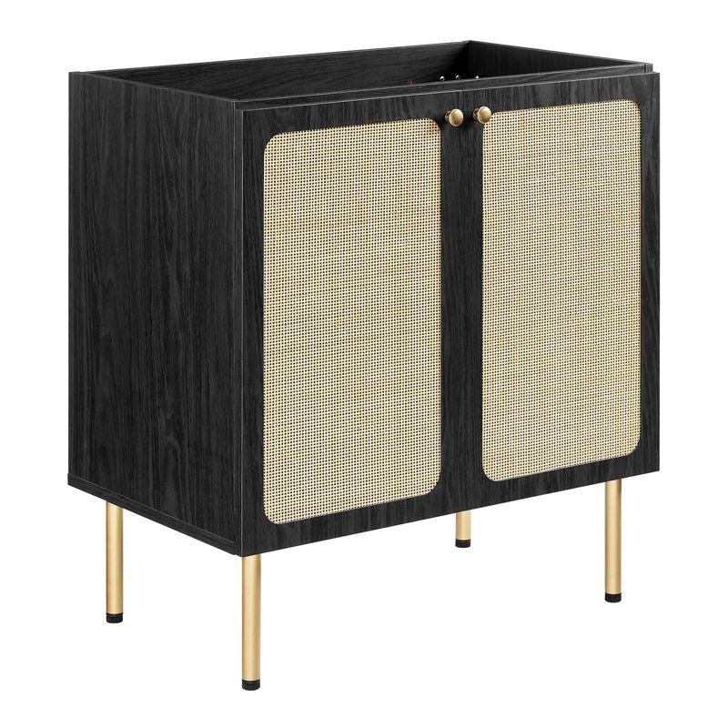 Modway Modway Chaucer 30'' Single Bathroom Vanity with Wood Top