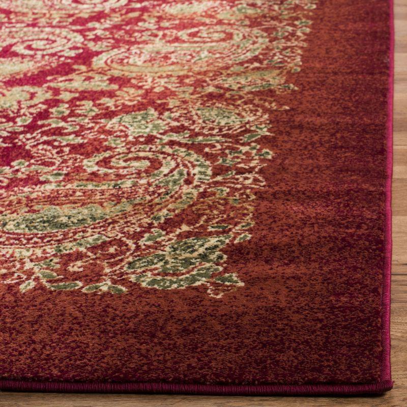 Lyndhurst LNH224 Power Loomed Area Rug - Red/Multi - 8'x11' - Safavieh