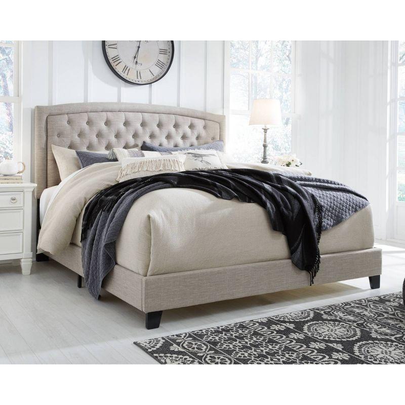 King Jerary Upholstered Bed Gray - Signature Design by Ashley