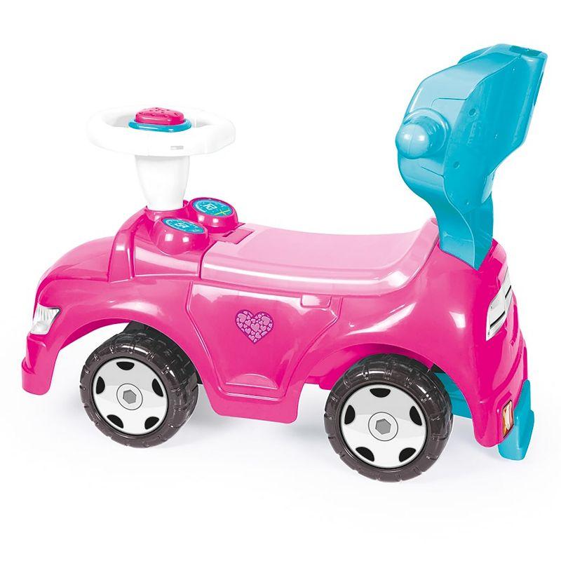 Dolu: Ride On Car: 4-In-1 Walk & Drive - Unicorn & Pink - Ages 12mo+