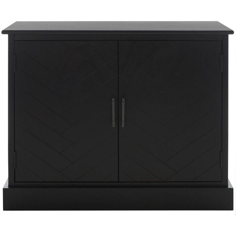Peyton 2 Door Sideboard - CNS5712B - Black - Safavieh