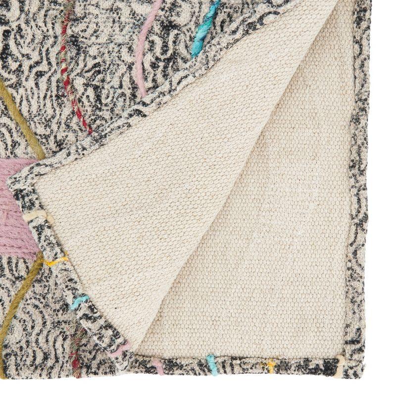 Saro Geometric 100% Cotton Table Runner