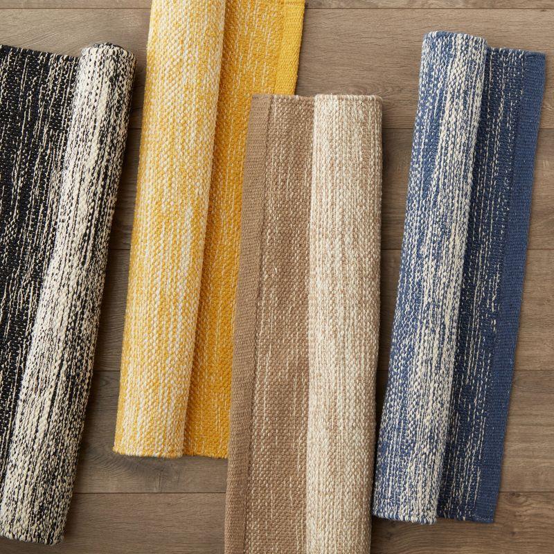 Design Imports Kristin Ombre Stripe Rug - Honey Gold - 2 X 3 Ft