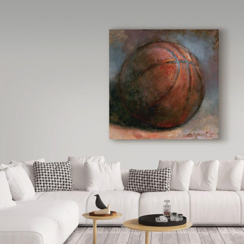 Hall Groat II Basketball Sports Canvas Art 18" x 18"