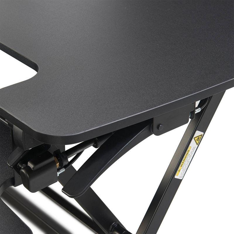 True Seating True Seating Ergo Height Adjustable Small Standing Desk Converter