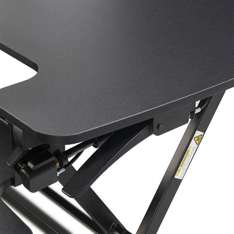 Large Ergo Height Adjustable Standing Desk Converter - True Seating