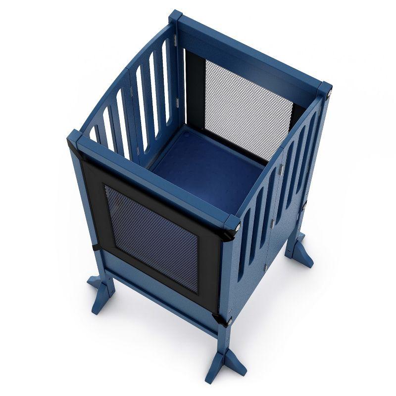 Guidecraft Contemporary Kitchen Helper Foldable Step Stool