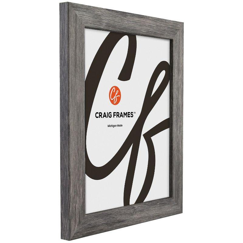 Bauhaus 8x10 inch Barnwood Gray Picture Frame, Set of 4