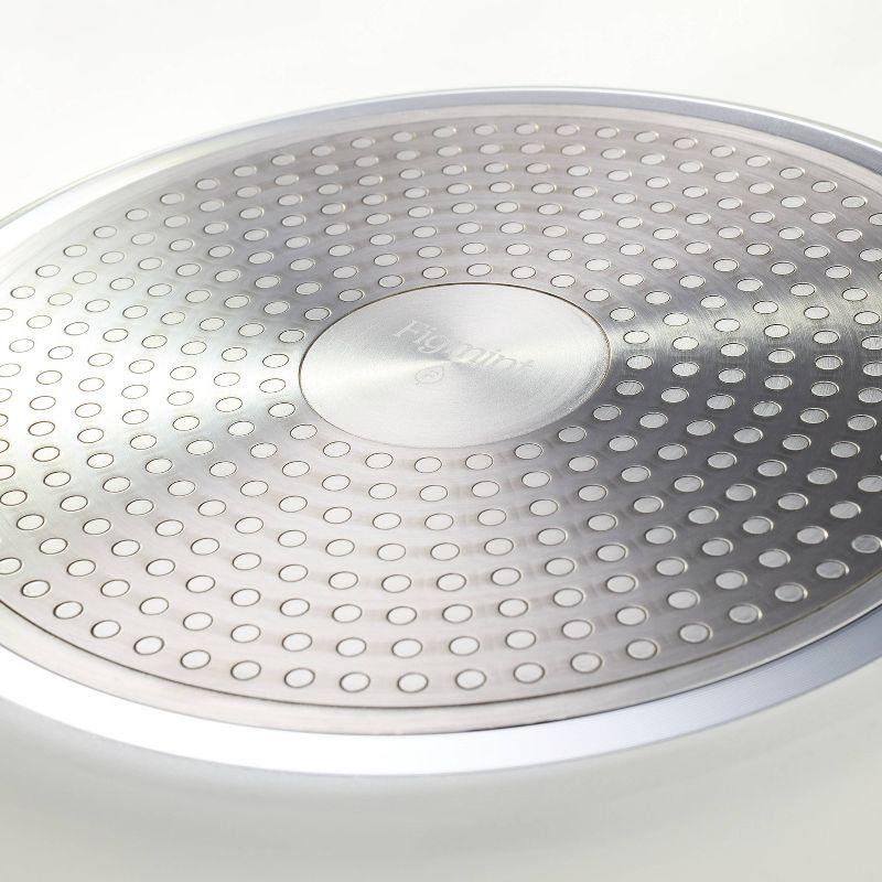 3qt Nonstick Ceramic Coated Aluminum Sauce Pan Cream - Figmint™