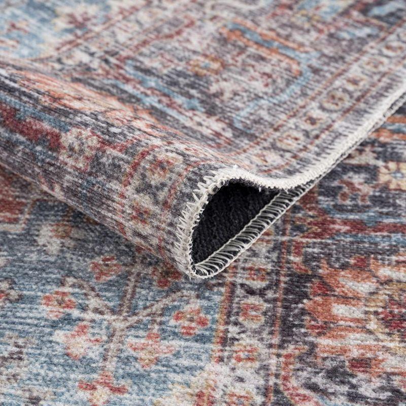 Hauteloom Rectangle Area Rug   Light Blue