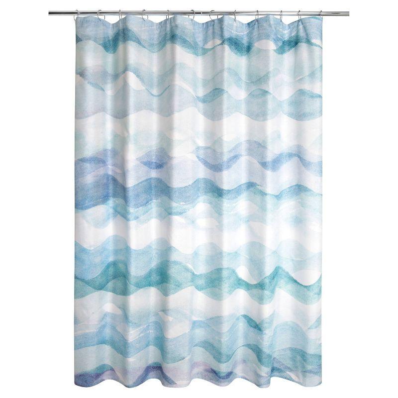 Aarez Chevron Shower Curtain