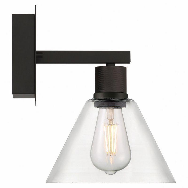 Access Lighting Port Nine 1 - Light Wall Light in  Matte Black