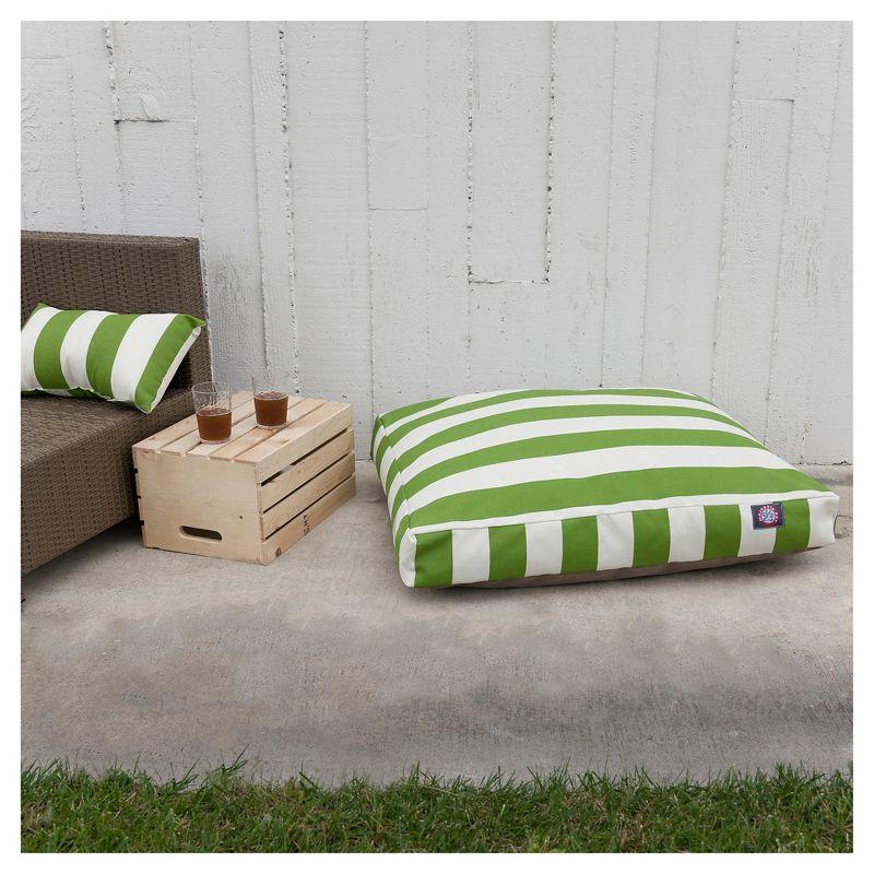 Majestic Pet Vertical Stripe Rectangle Dog Bed