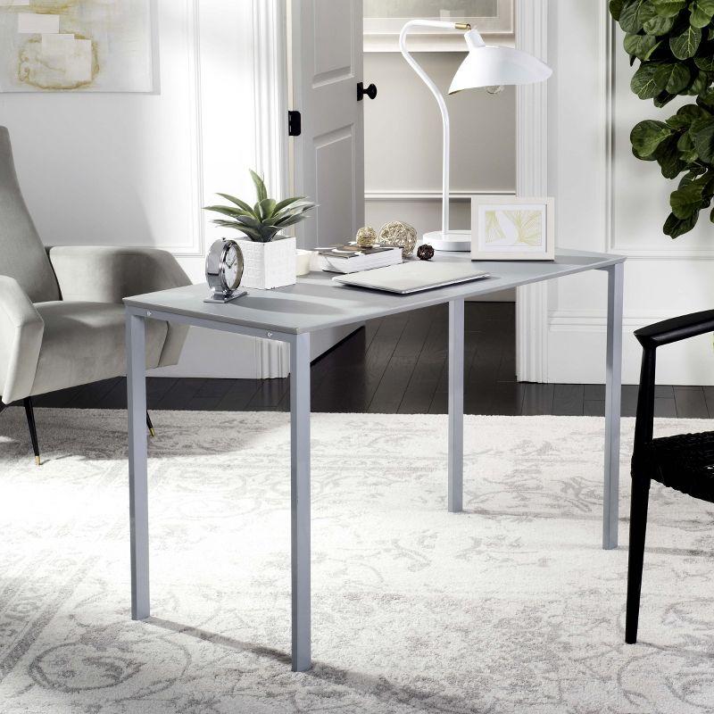 Dalit Desk - FOX2231 - Grey - Safavieh Couture