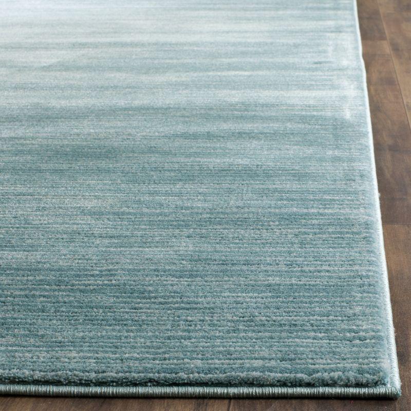 Vision VSN606 Power Loomed Indoor Runner Rug - Aqua - 2'2"x8' - Safavieh