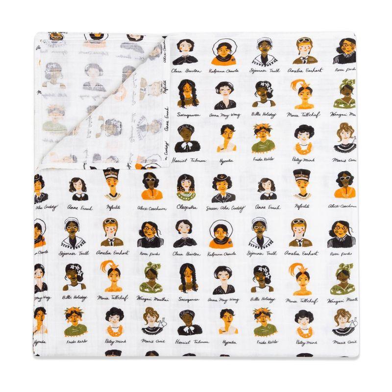 Women in History Muslin 100% Cotton Swaddle