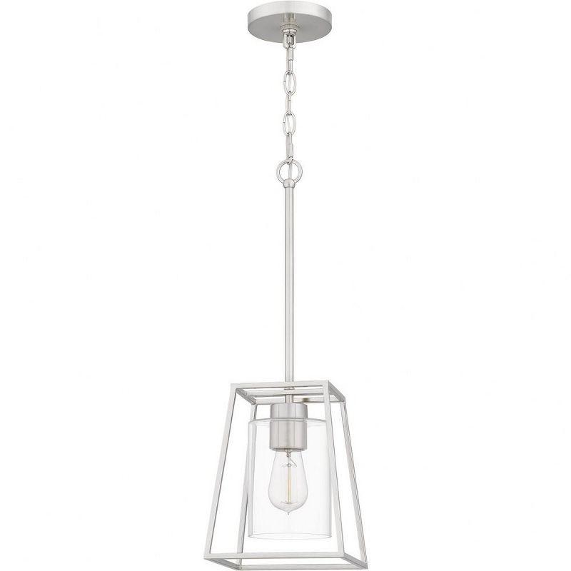 Quoizel Lighting Prescott 1 - Light Pendant in  Brushed Nickel