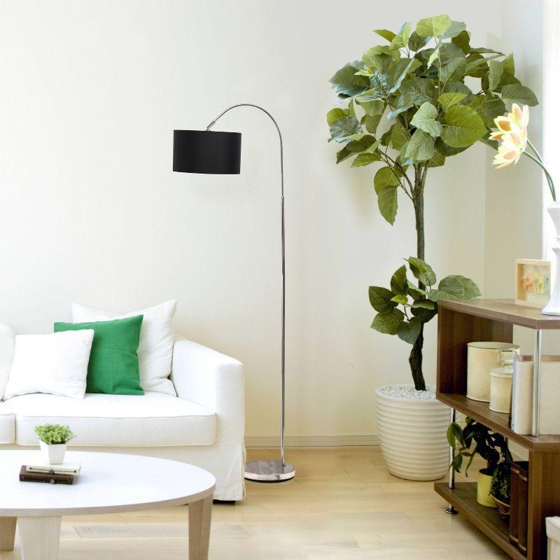 Arched Floor Lamp with Shade - Simple Designs