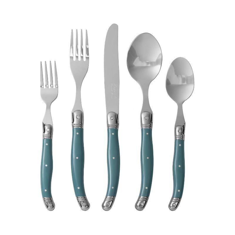 French Home French Home Laguiole 20 Piece Stainless Steel Flatware Set, Service for 4 (Set of 20)