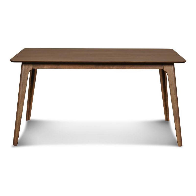 New Classic Furniture,Furniture Oscar 59 Solid Wood Retangular Dining Table In Walnut