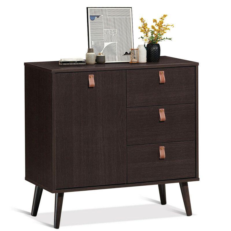George Oliver 3-drawer Sideboard Storage Display Cabinet
