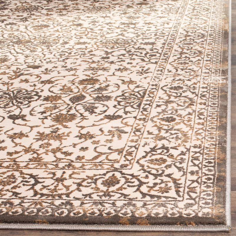 Brilliance BRL504 Power Loomed Indoor Area Rug - Cream/Bronze - 6'7"x9'2" - Safavieh