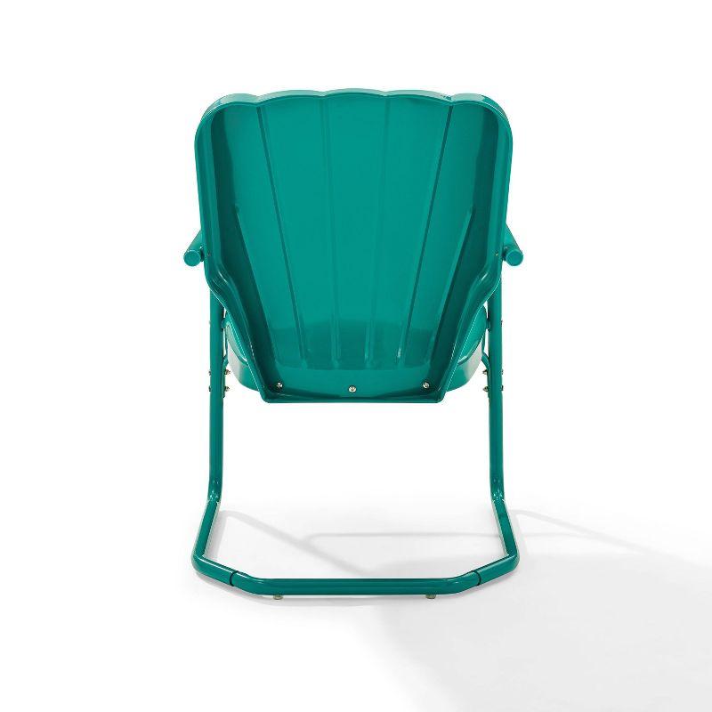 Ridgeland 2pk Outdoor Chairs - Turquoise Gloss - Crosley