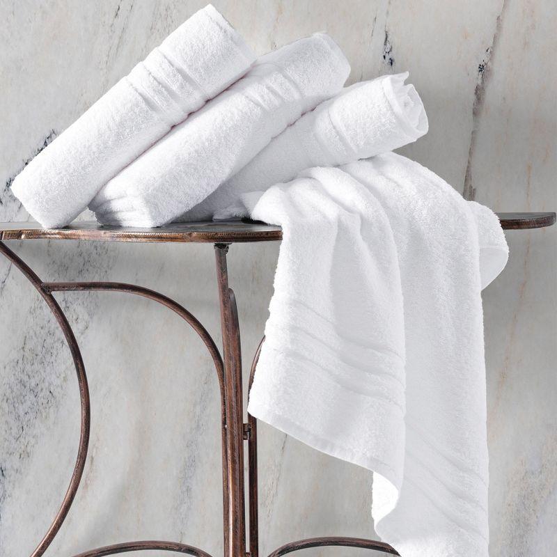 Hawmam Yellow Turkish Cotton 4-Piece Bath Towel Set