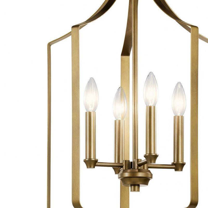 Kichler Lighting Morrigan 4 - Light Chandelier in  Natural Brass